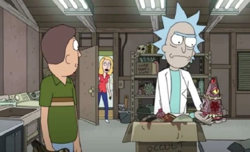 Кадры из мультсериала Рик и Морти