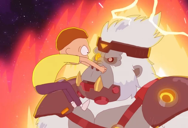 Кадры из мультсериала Рик и Морти