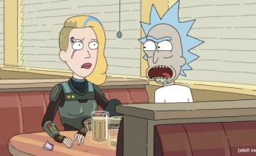 Кадры из мультсериала Рик и Морти