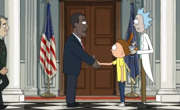 Кадры из мультсериала Рик и Морти