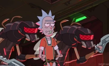 Кадры из мультсериала Рик и Морти