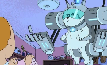 Кадры из мультсериала Рик и Морти