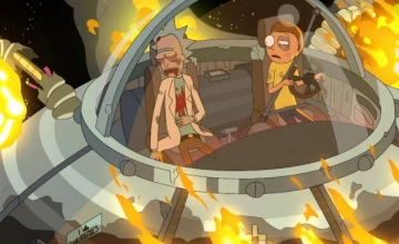 Кадры из мультсериала Рик и Морти