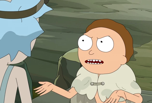 Кадры из мультсериала Рик и Морти