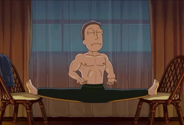 Кадры из мультсериала Рик и Морти